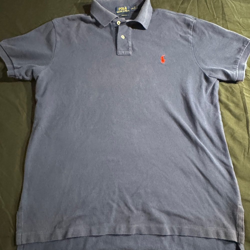 Ralph Lauren Men's Polo Shirt in Navy Blue